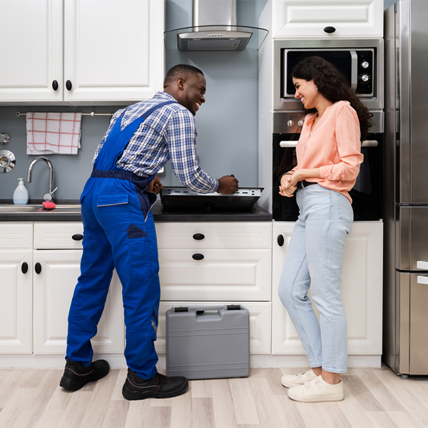 how long does it typically take to complete cooktop repair services in Brockway MN